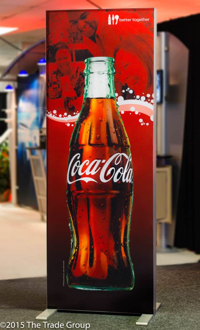 Backlit Banner Stands for Trade Show Booths 