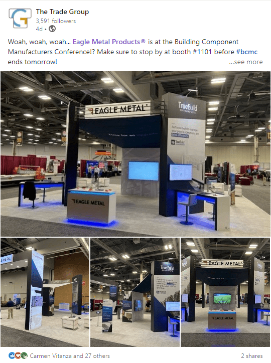 promoting your booth on social media 