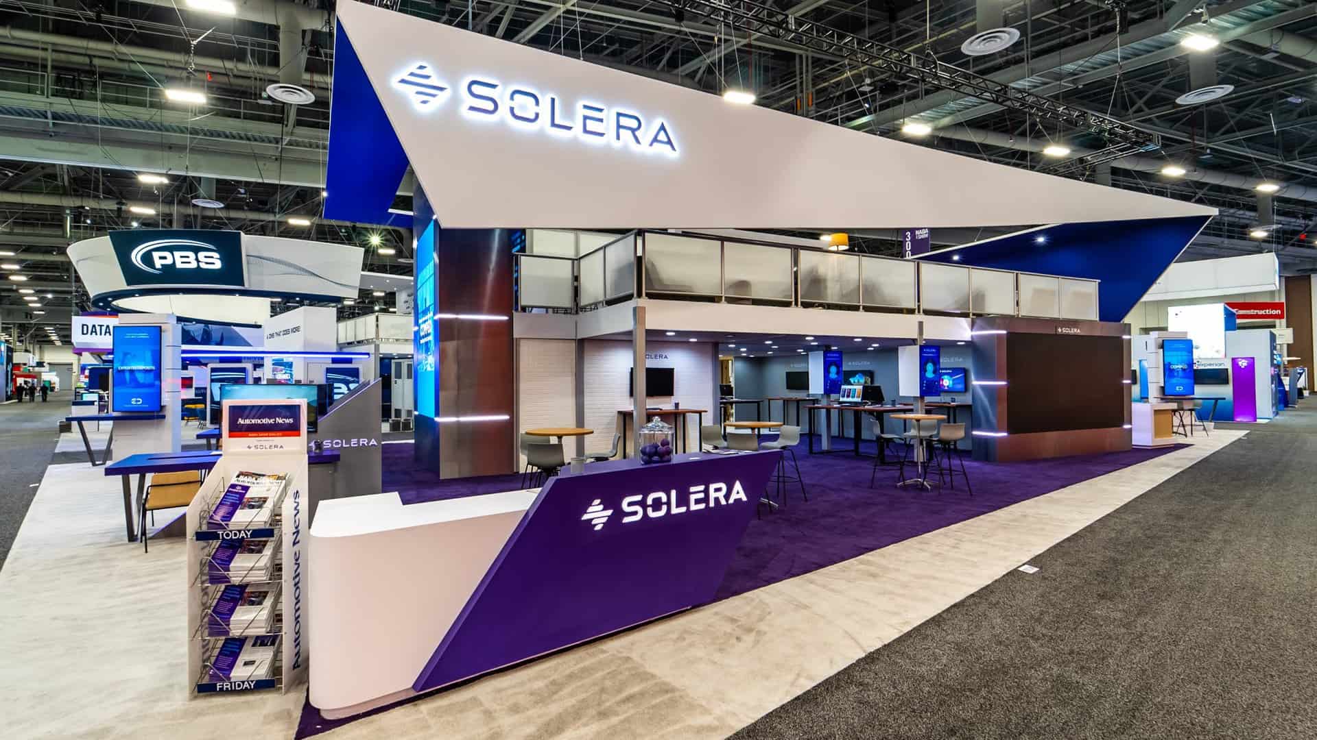 Solera Trade Show Booth